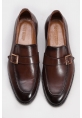 Ayakkabıhane İçi Dışı Hakiki Deri Kahve Antik Erkek Klasik Ayakkabı AH083081311451