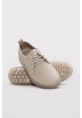 Ayakkabıhane İçi Dışı Hakiki Deri Bej Rahat Kadın Casual Günlük Ayakkabı AH083102615171