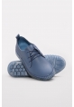 Ayakkabıhane İçi Dışı Hakiki Deri Kot Mavi Rahat Kadın Casual Günlük Ayakkabı AH083102615171