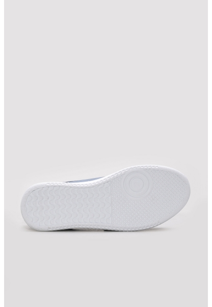 Ayakkabıhane Kaliteli Hakiki Deri Kot Mavi Rahat Kadın Casual Ayakkabı AH083132611121