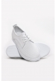 Ayakkabıhane Kaliteli Hakiki Deri Beyaz Şık Kadın Babet AH083132611016122723
