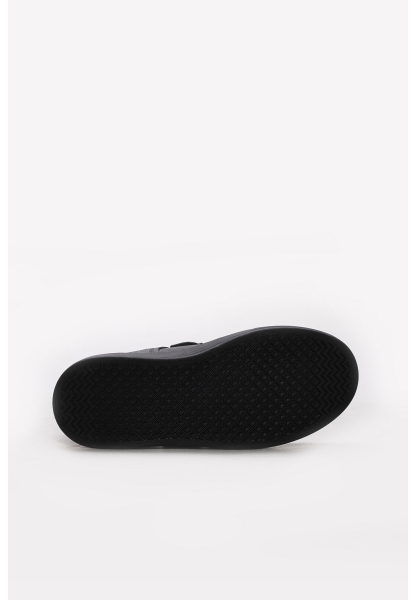 Ayakkabıhane İçi Dışı Hakiki Deri Siyah Erkek Çocuk Casual Ayakkabı AH083162413704