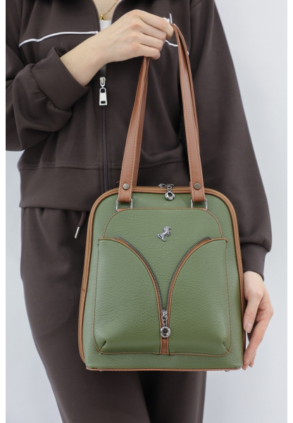 Ayakkabıhane Haki Kadın El Çanta AH07337CA1206