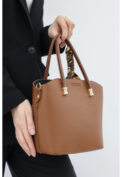 Ayakkabıhane Kahve Süet Kadın Omuz Çanta AH07337CA1407