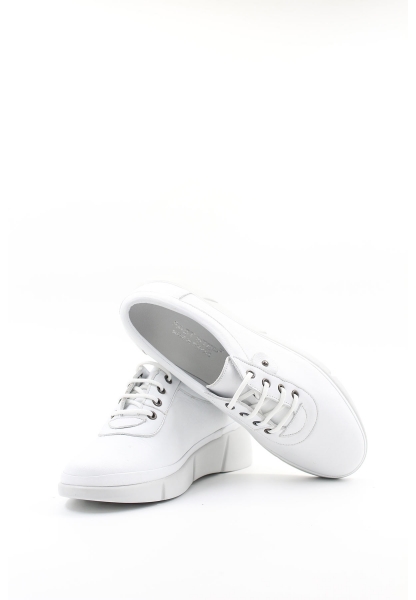 Ayakkabıhane İçi Dışı Hakiki Deri Beyaz Kadın Spor Sneaker Ayakkabı AH08408261808