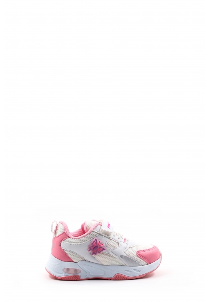 Ayakkabıhane Pembe Beyaz Unisex Çocuk Sneaker Ayakkabı AH07461XCA318