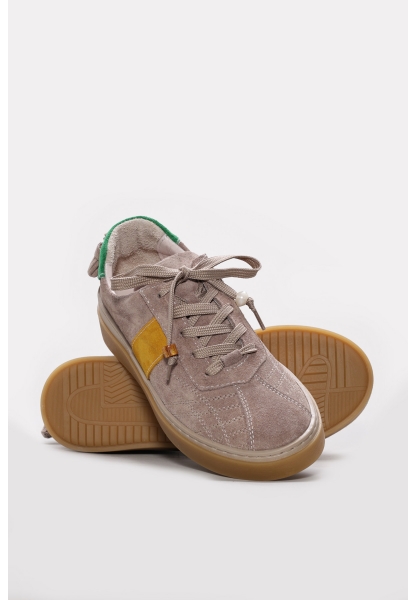 Ayakkabıhane Hakiki Deri Vizon Süet Kadın Casual Ayakkabı AH07581ZA1427