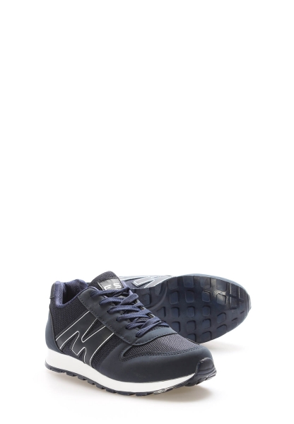 Ayakkabıhane Lacivert Rahat Erkek Spor Sneaker Ayakkabı AH1E590131182