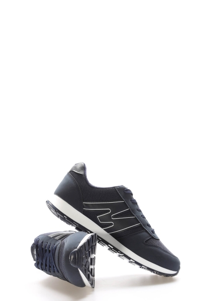 Ayakkabıhane Lacivert Rahat Erkek Spor Sneaker Ayakkabı AH1E590131182