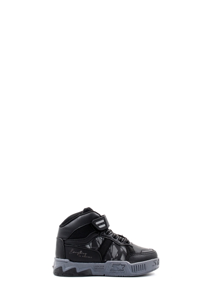 Ayakkabıhane Siyah Füme Unisex Çocuk Spor Bot AH07598SXCA041