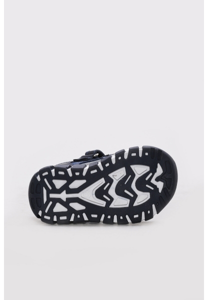 Ayakkabıhane İçi Dışı Hakiki Deri Lacivert Erkek Çocuk Sandalet AH08612211164