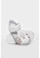 Ayakkabıhane İçi Dışı Hakiki Deri Beyaz Sedef Kız Çocuk Sandalet AH08612211141