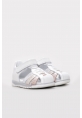 Ayakkabıhane İçi Dışı Hakiki Deri Beyaz Sedef Kız Çocuk Sandalet AH08612211141
