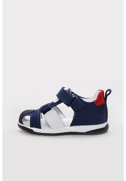 Ayakkabıhane İçi Dışı Hakiki Deri Kot Erkek Çocuk Sandalet AH08612211142