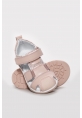 Ayakkabıhane İçi Dışı Hakiki Deri Pudra Kız Çocuk Sandalet AH08612211142