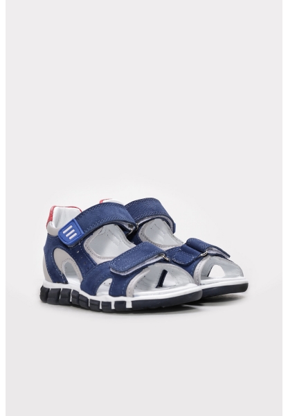 Ayakkabıhane İçi Dışı Hakiki Nubuk Deri Kot Erkek Çocuk Sandalet AH086121611134