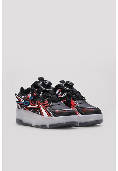 Ayakkabıhane Siyah Erkek Çocuk Spor Sneaker Ayakkabı AH1E59824519731
