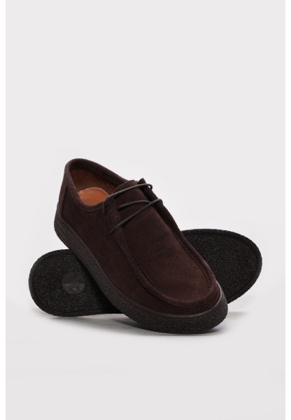 Ayakkabıhane Hakiki Deri Kahve Süet Erkek Casual Ayakkabı AH07628MA2024