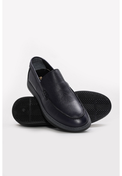 Ayakkabıhane Hakiki Deri Lacivert Floter Erkek Serisonu Ayakkabı 628MA0 AH07628MA0-26