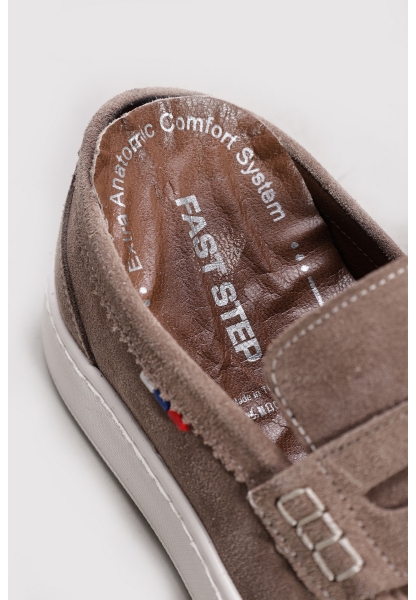 Ayakkabıhane Hakiki Deri Bej Süet Erkek Spor Ayakkabı 662MA100 AH07662MA100-5