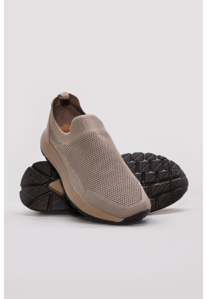 Ayakkabıhane Kaliteli Hakiki Deri Kum Erkek Spor Sneaker Ayakkabı AH086621311612
