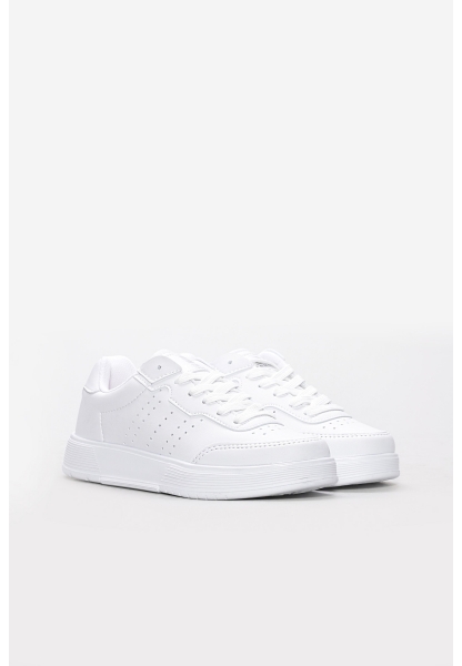 Ayakkabıhane Beyaz Unisex Termo Taban  Çocuk Casual Ayakkabı AH1E66661263
