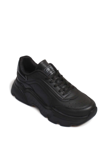 Ayakkabıhane Siyah Kadın Sneaker Ayakkabı AH07666ZA146