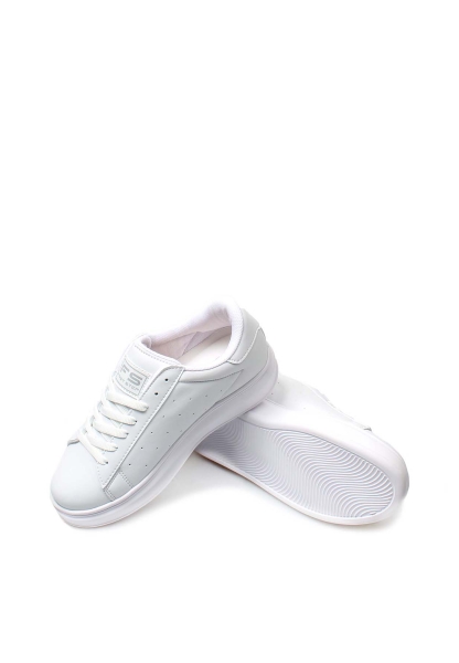 Ayakkabıhane Beyaz Kadın Sneaker Ayakkabı AH07666ZA156