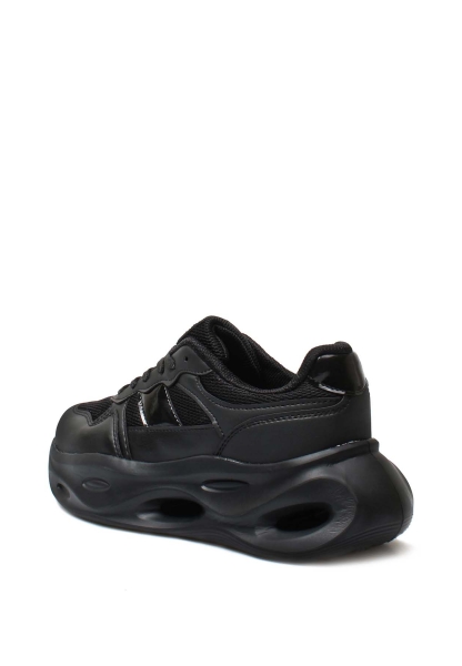 Ayakkabıhane Siyah Kadın Sneaker Ayakkabı AH07666ZA154