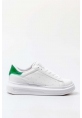 Ayakkabıhane Beyaz Yeşil Kadın Sneaker Ayakkabı AH07666ZAF1560