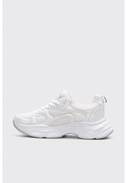 Ayakkabıhane Beyaz Kadın Spor Sneaker Ayakkabı AH1E666261269