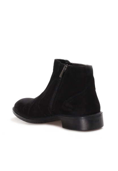 Ayakkabıhane İçi Kürklü Dışı Hakiki Süet Deri Siyah Erkek Klasik Bot AH08711111314125