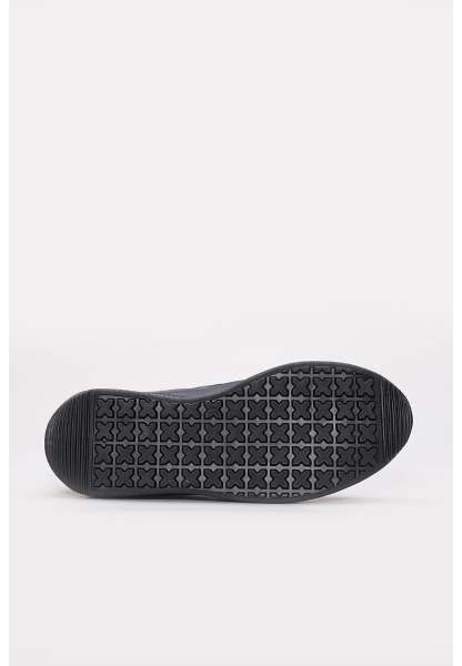 Ayakkabıhane İçi Dışı Hakiki Deri Lacivert Süet Erkek Spor Sneaker Ayakkabı AH08722131638