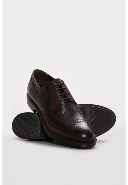 Ayakkabıhane İçi Dışı Hakiki Floter Deri Kahve EVA Erkek Klasik Ayakkabı AH087411315122