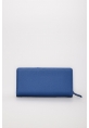Ayakkabıhane Hakiki Deri Mavi Kadın Portföy Fermuarlı Cüzdan AH07779CA2723