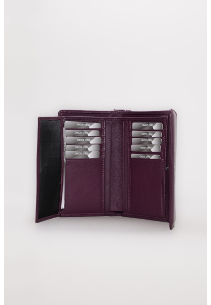 Ayakkabıhane Hakiki Deri Mürdüm Kadın Aksesuar AH07779CA2725