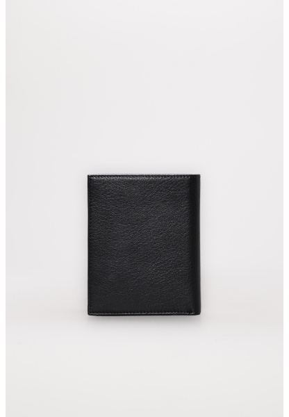 Ayakkabıhane Hakiki Deri Siyah Erkek Bifold Cüzdan AH07779CA1412