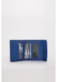Ayakkabıhane Hakiki Deri Mavi Kadın Bifold Cüzdan AH07779CA2614