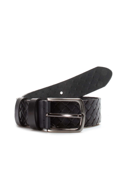 Ayakkabıhane Hakiki Deri Siyah Erkek Deri Kemer AH07779KA110