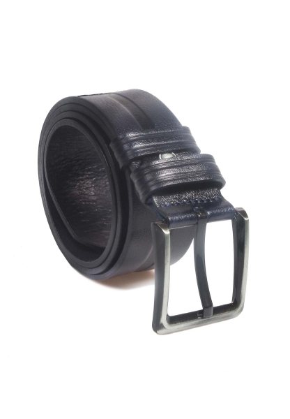 Ayakkabıhane Hakiki Deri Lacivert Erkek Deri Kemer 779KAD045 AH07779KAD045-07