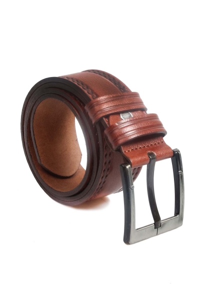 Ayakkabıhane Hakiki Deri Taba Erkek Deri Kemer 779KAD045 AH07779KAD045-28