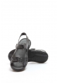 Ayakkabıhane Kaliteli Hakiki Deri Siyah Erkek Klasik Sandalet AH07819131088