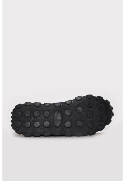 Ayakkabıhane İçi Dışı Hakiki Deri Lacivert Erkek Spor Sneaker Ayakkabı AH088551313135