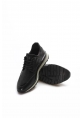 Ayakkabıhane İçi Dışı Hakiki Deri Siyah Erkek Sneaker Spor Ayakkabı AH078551311255