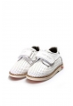 Ayakkabıhane İçi Dışı Hakiki Deri Beyaz Unisex Çocuk Casual Ayakkabı AH070062123