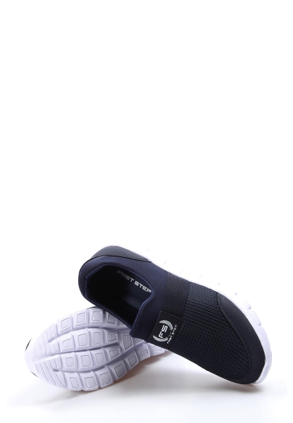 Ayakkabıhane Lacivert Ortopedik Erkek Spor Sneaker Ayakkabı AH1E8691311105