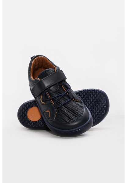 Ayakkabıhane İçi Dışı Hakiki Deri Lacivert Erkek Çocuk Casual Ayakkabı AH08907241241225