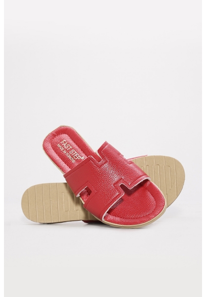 Ayakkabıhane Kırmızı Kadın Düz Terlik AH07935ZA113