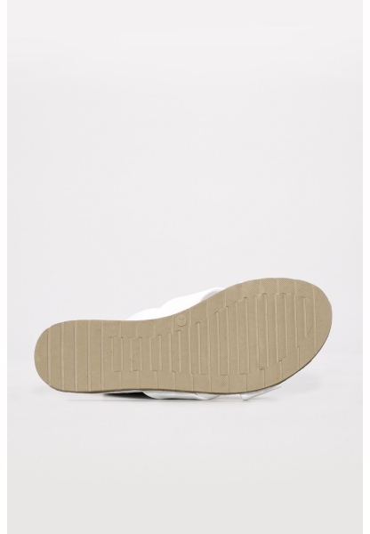 Ayakkabıhane Beyaz Kadın Düz Terlik AH07935ZA111