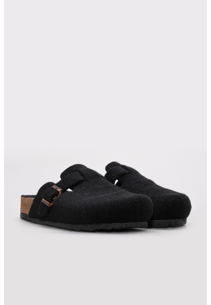 Ayakkabıhane Siyah Rahat Kadın Terlik AH1E935261806